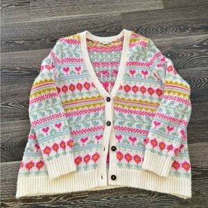 Boden fairisle cardigan